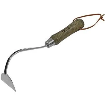 Faithfull Prestige Stainless Steel Onion Hoe with Ash Handle