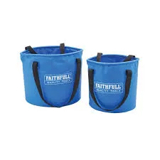 Faithfull 12L & 20L Collapsible Bucket Pack