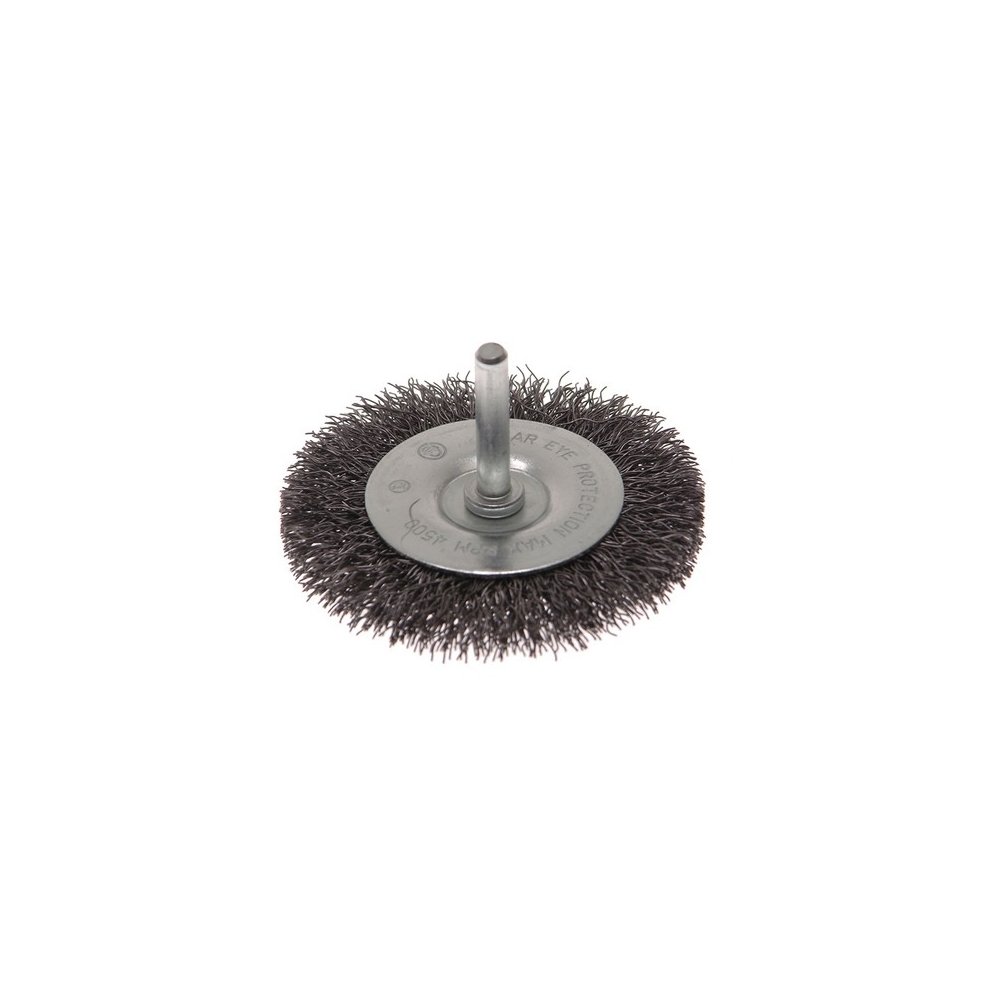 Faithfull Wire Brush 50mm x 6mm Shank, 0.30 Wire