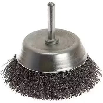 [FAIWBS75] Faithfull Wire Cup Brush 75mm x 6mm Shank, 0.30mm Wire