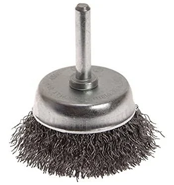 Faithfull Wire Cup Brush 50mm x 6mm Shank, 0.30mm Wire