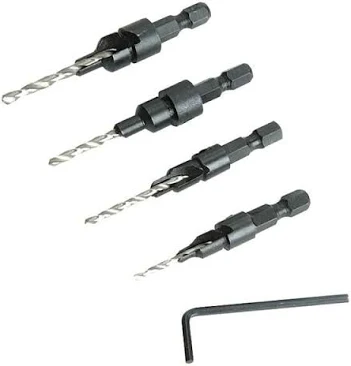 Faithfull Screwsink Set - 4 Piece
