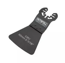 Faithfull Multi-Functional Tool Flexible CrV Scraper 52mm