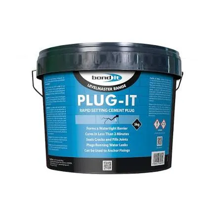 5kg PLUG-IT Cement Based Rapid Setting Cracks Leak Joint Plug Tub