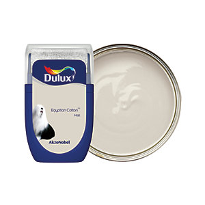 Dulux Walls and Ceilings Matt Paint Egyptian Cotton 30ml Sample