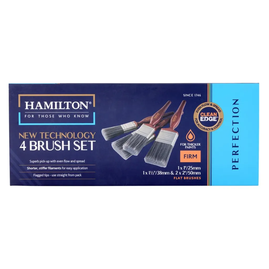 Hamilton Perfection Cleanedge 4 Brush Box Set