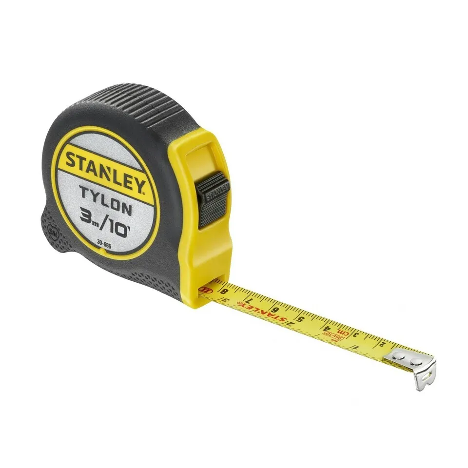 Stanley Tylon Pocket Tape 3m/10ft (Width 13mm) Loose