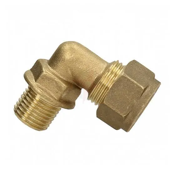 CO 10x3/8" Male Iron Elbow Compression