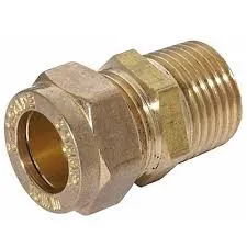 CO 10x1/2" Male Iron Compression