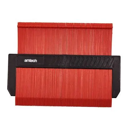 [P3205] Amtech 140mm Plastic Contour Gauge