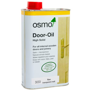 Osmo Door Oil 1L, Raw 3033, Satin 3060 and Raw 3033