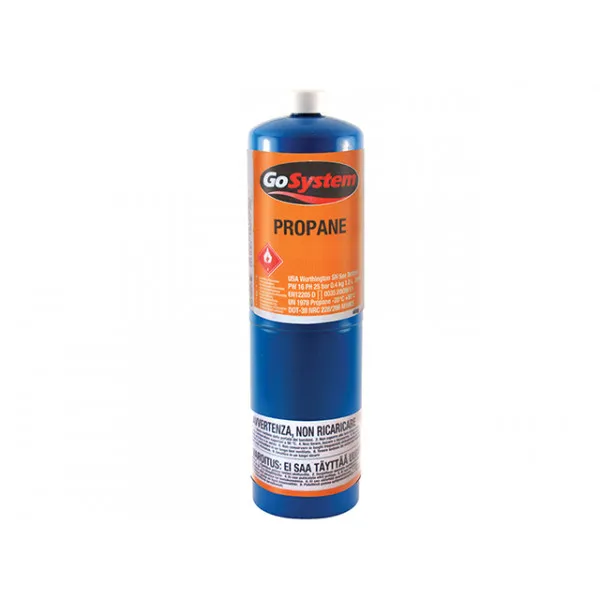 Faithfull Propane Gas Cylinder CGA600 Fitting