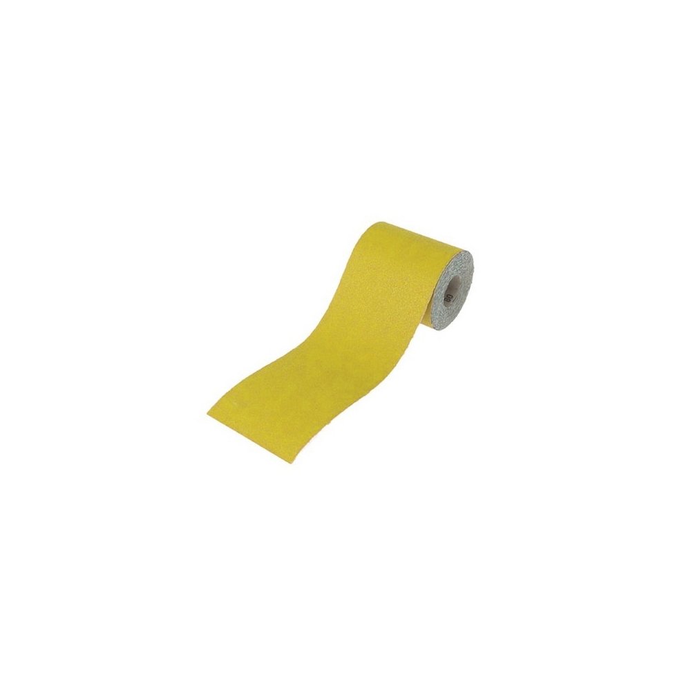 [I-FAI-FAIAR580Y] Faithfull Aluminium Oxide Sanding Paper Roll Yellow 115mm x 5m 80G