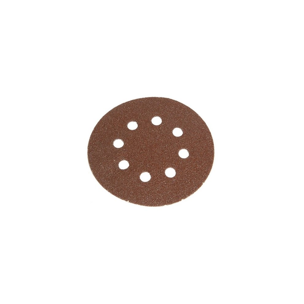[FAIADHL150MF] Faithfull Hook & Loop Sanding Disc DID2 Holed 150mm Medium Fine (5 Pack)