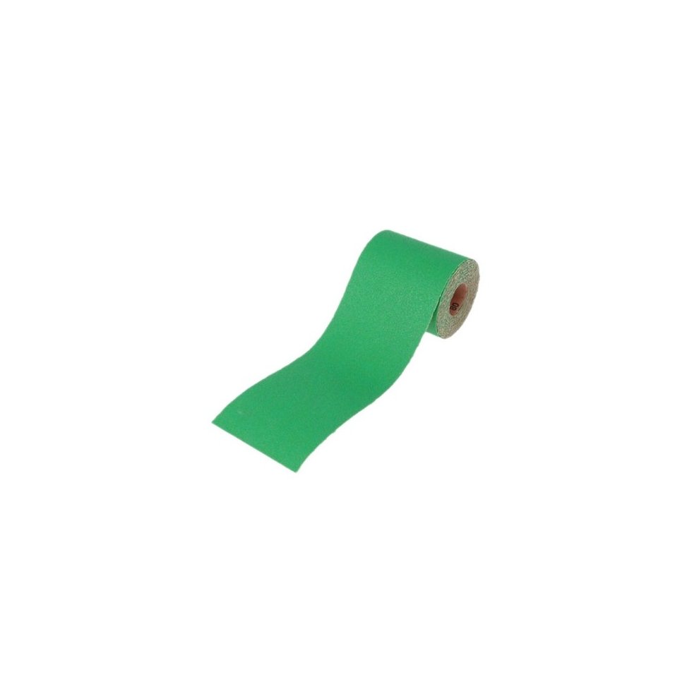 Faithfull Aluminium Oxide Sanding Paper Roll Green 115mm x 10m 60G