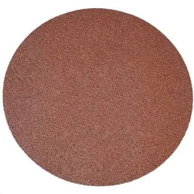 Faithfull Hook & Loop Plain Sanding Disc 125mm Assorted (5 Pack)