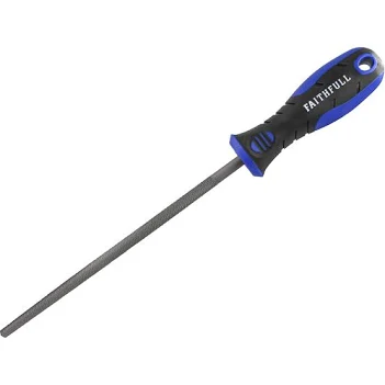 Faithfull 8" (200mm) Round Second Cut Engineers File