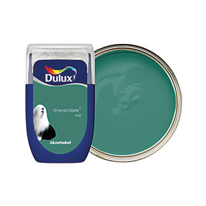 Dulux Walls and Ceilings Matt Paint Emerald Glade 30ml Sample