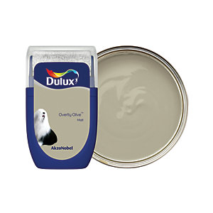 Dulux Walls and Ceilings Matt Paint Overtly Olive 30ml Sample