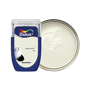 [5267675] Dulux Walls and Ceilings Matt Paint Apple White 30ml Sample