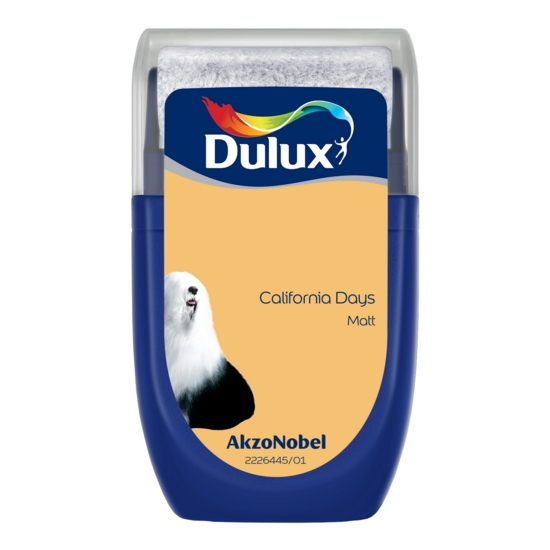 [102934] Dulux Walls and Ceilings Matt Paint California Days 30ml Sample