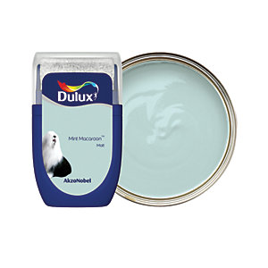 Dulux Walls and Ceilings Matt Paint Mint Macaroon 30ml Sample