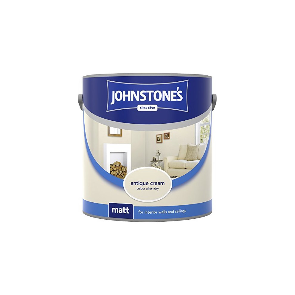 [33383] Johnstones Antique Cream Vinyl Matt 2.5L