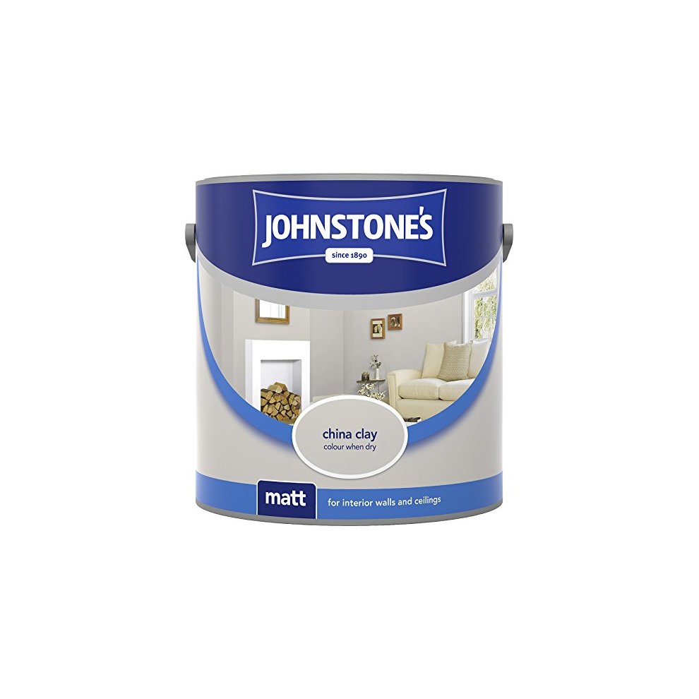 [33392] Johnstones China Clay Vinyl Matt 2.5L