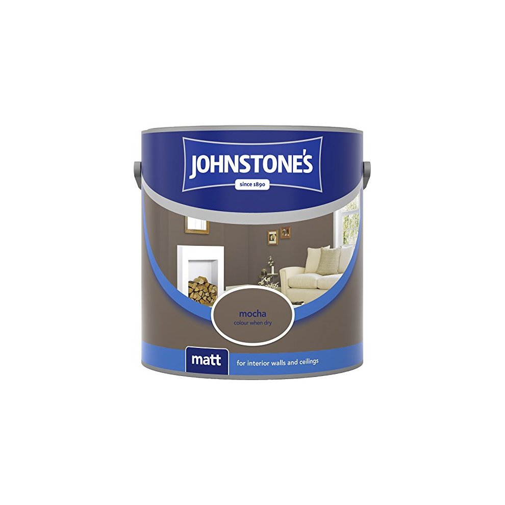 [33406] Johnstones Mocha Vinyl Matt 2.5L