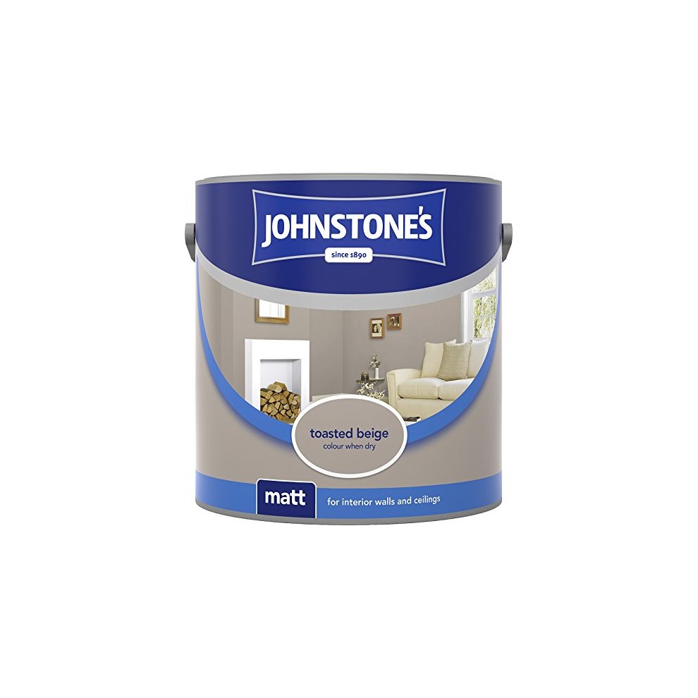 [33418] Johnstones Toasted Beige Vinyl Matt 2.5L