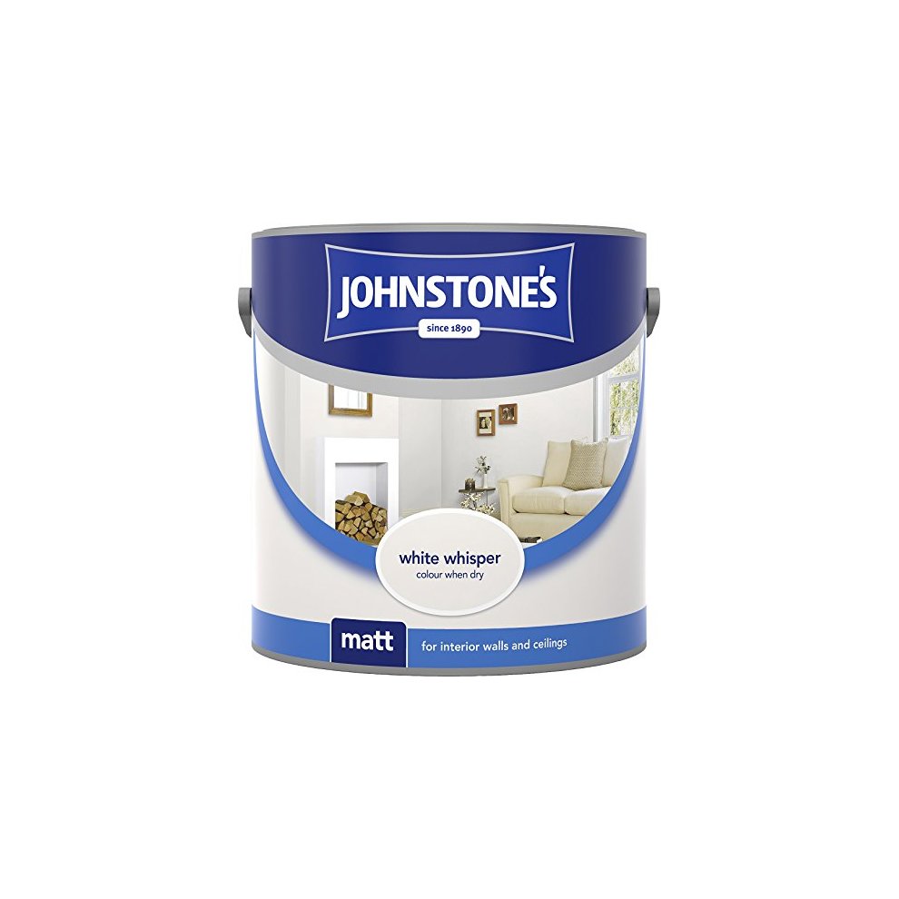 Johnstones White Whisper Vinyl Matt 2.5L