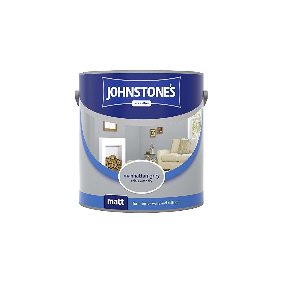 [43437] Johnstones Manhattan Grey Vinyl Matt 2.5L