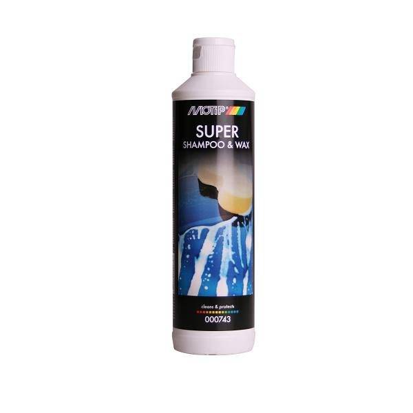 Motip Super Shampoo & Wax 500ml