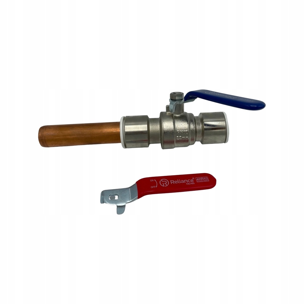 Reliance 22mm Brass Bodied Speedfit Ball Valve