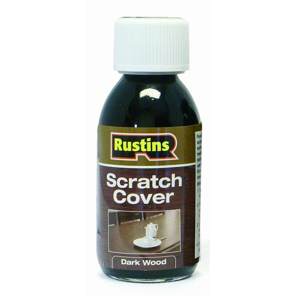 [30588] Rustins Scratch Cover & Polish For Dark Furniture 125ml