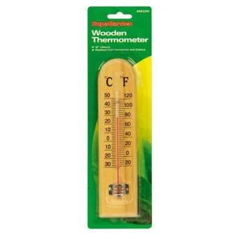 Ambassador Wooden Thermometer 12'' (30cm)