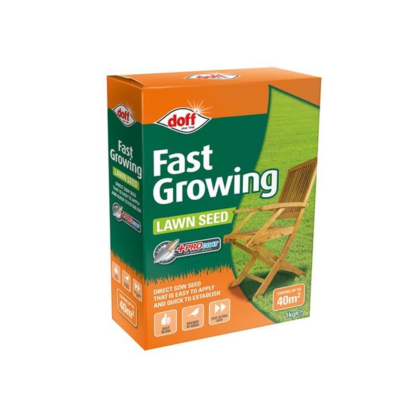 [374328] Doff Fast Acting Lawn Seed With Procoat 1kg