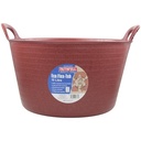 Faithfull Eco Flex Tub 15L - Recycled Red