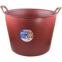 Faithfull Eco Flex Tub 42L - Recycled Red