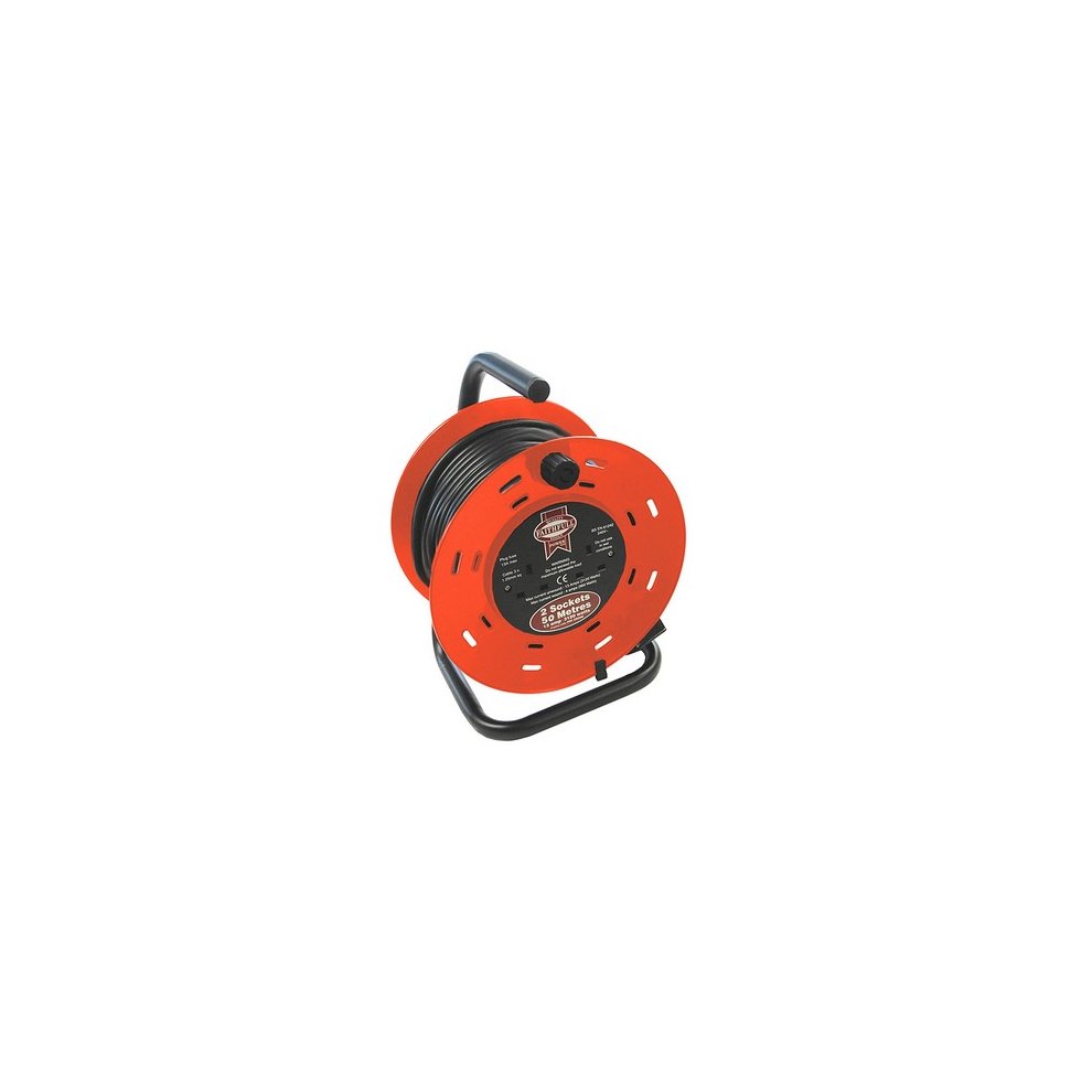 [FPPCR50M] Faithfull Open Cable Reel 240V 50M 13A