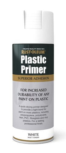 [45357] Rust-oleum Plastic Primer White Matt 400ml
