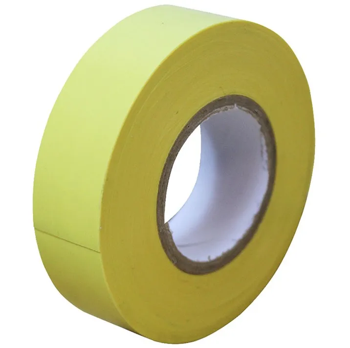 Faithfull PVC Electrical Tape Yellow 19mm x 20m