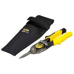Stanley Yellow Aviation Snips & Holster Straight Cut 250mm (10in) 250mm