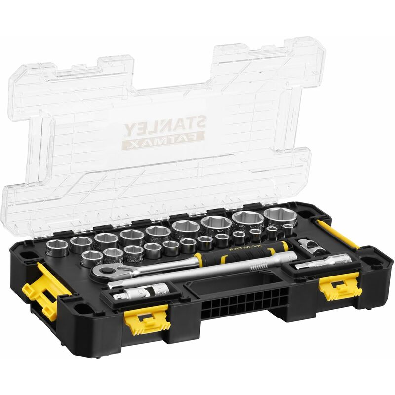 Stanley FATMAX 1/2in L PRO-STACK Socket Set, 26 Piece
