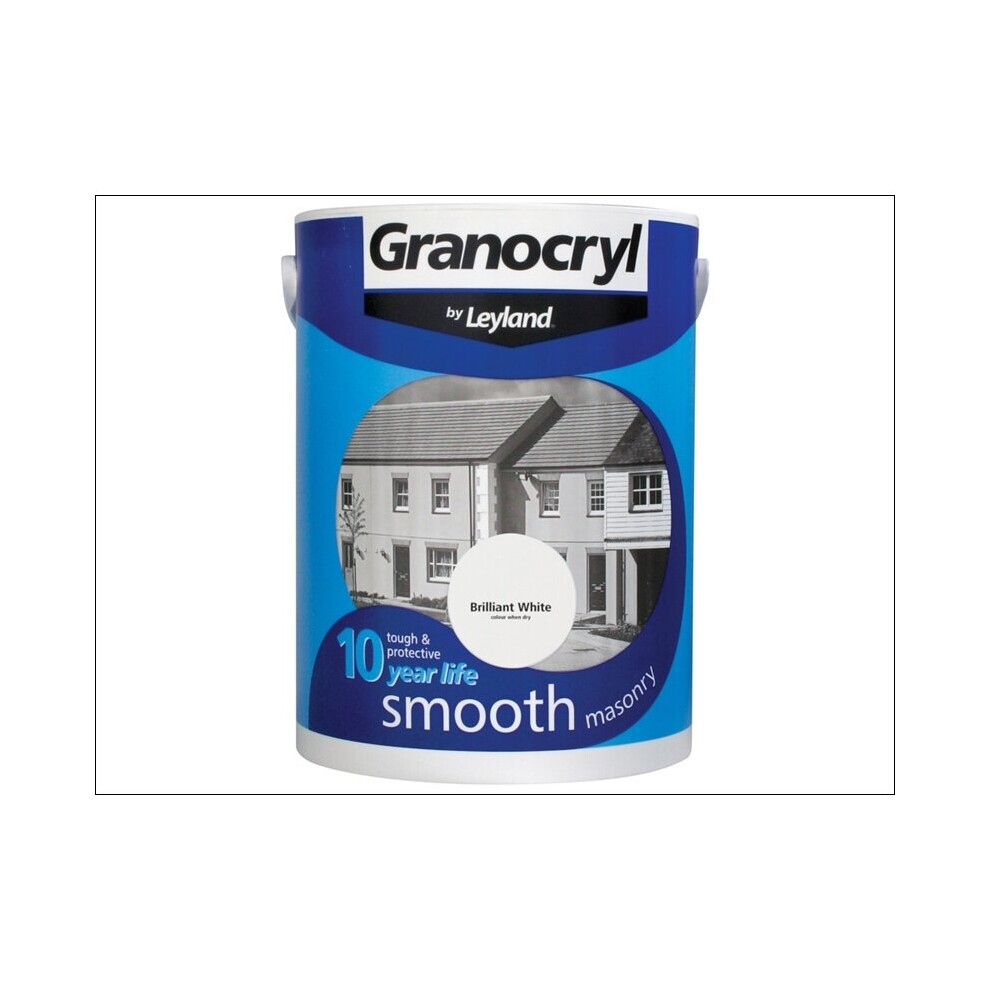 [27731] Granocryl Smooth Masonry Brilliant White 2.5L