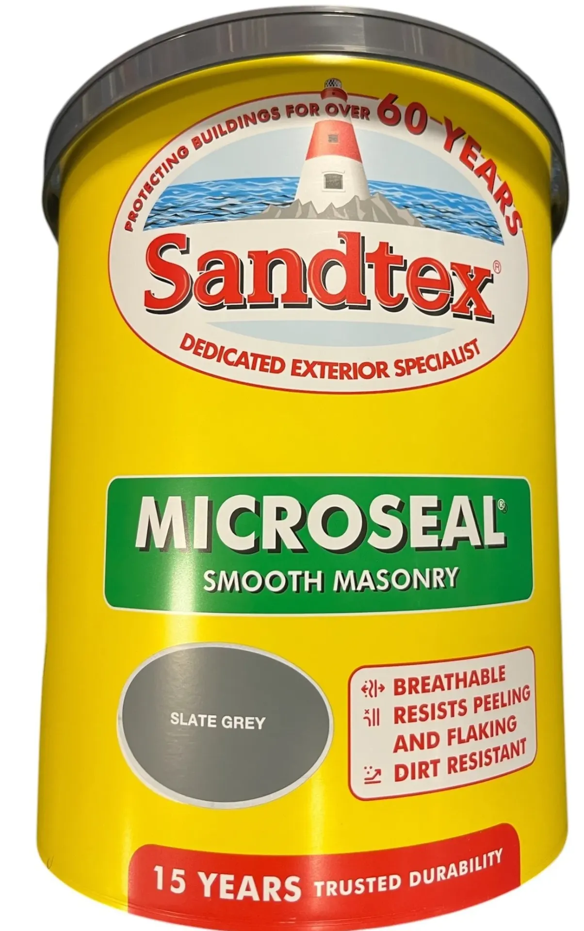 Sandtex Smooth Masonry Slate Grey 5L