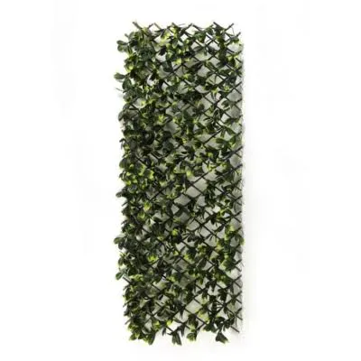 Ambassador Expanding Artificial Trellis Green Leaves 180cm x 60cm