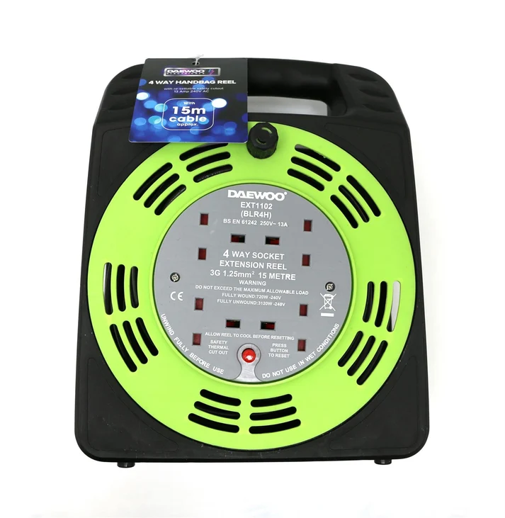 Daewoo 4 Gang 15m Handbag Reel