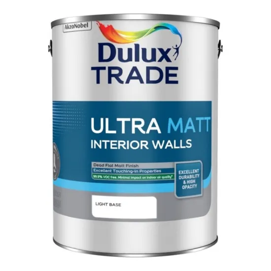Dulux Trade Ultra Matt Interior Walls Colour LB 2.5L