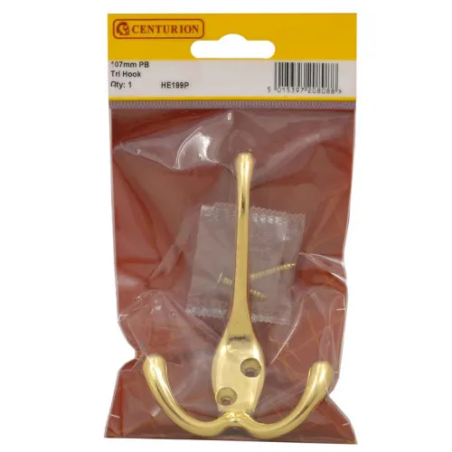 Centurion Brassed Triple Hook